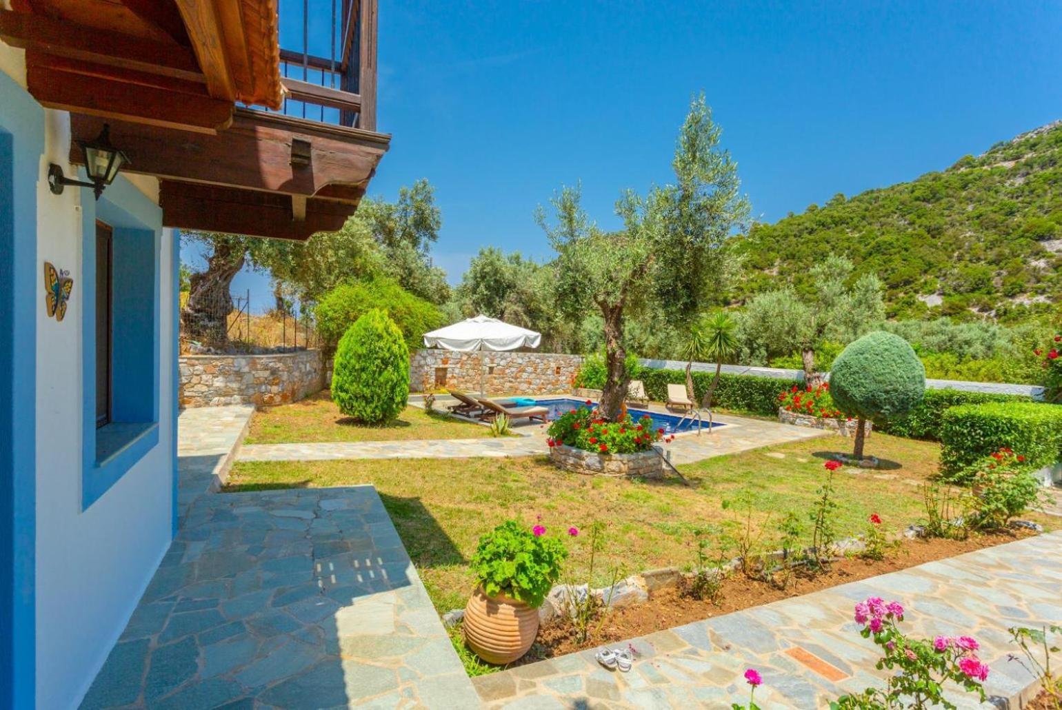 Villa Glysteri Panormos  Luaran gambar