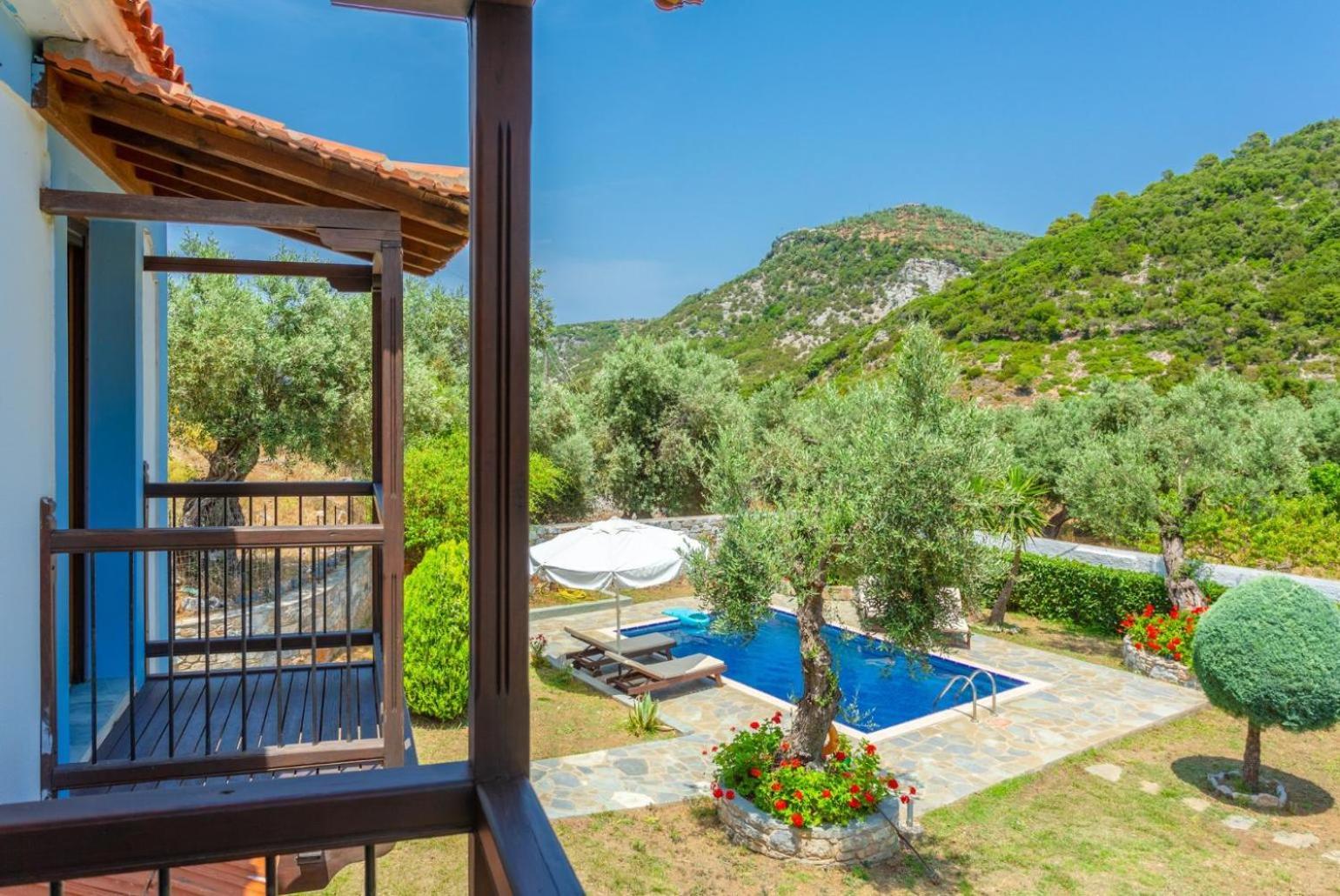 Villa Glysteri Panormos  Luaran gambar