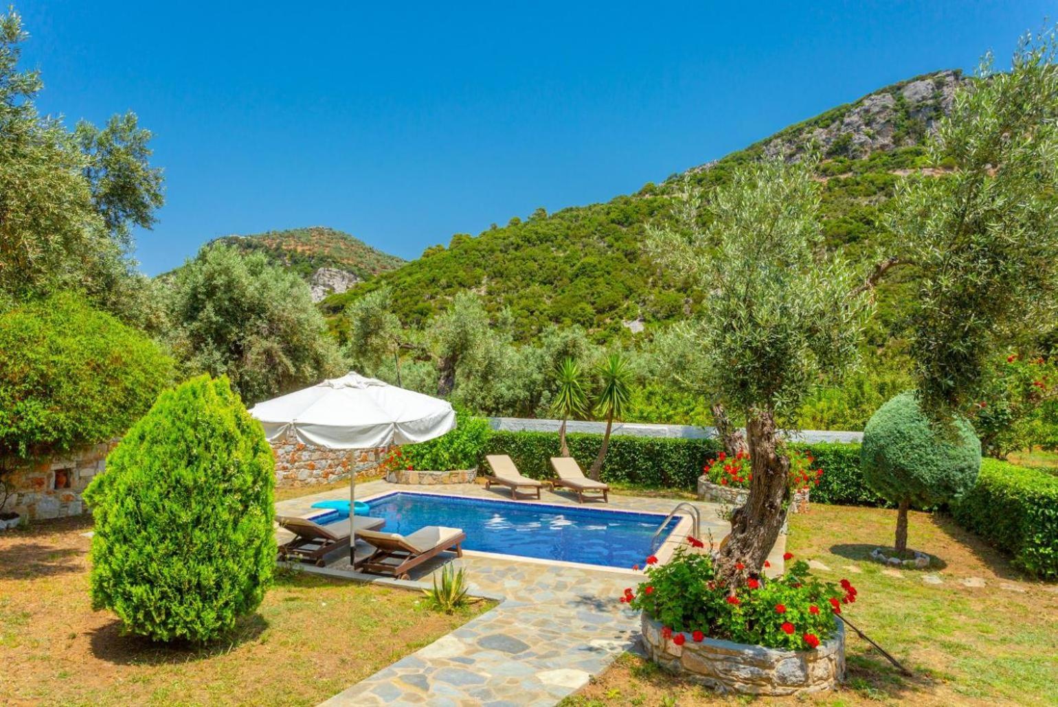 Villa Glysteri Panormos  Luaran gambar