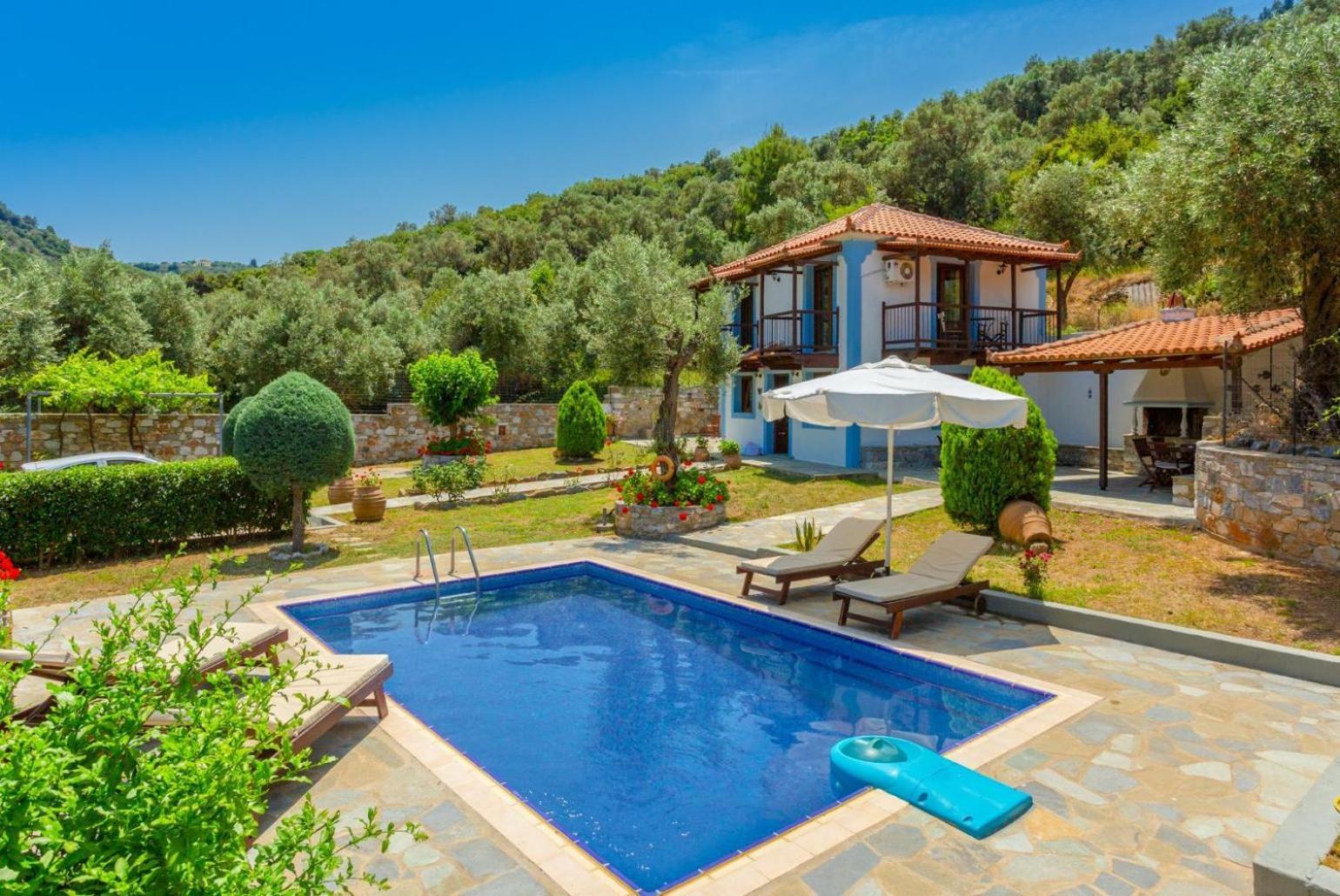 Villa Glysteri Panormos  Luaran gambar