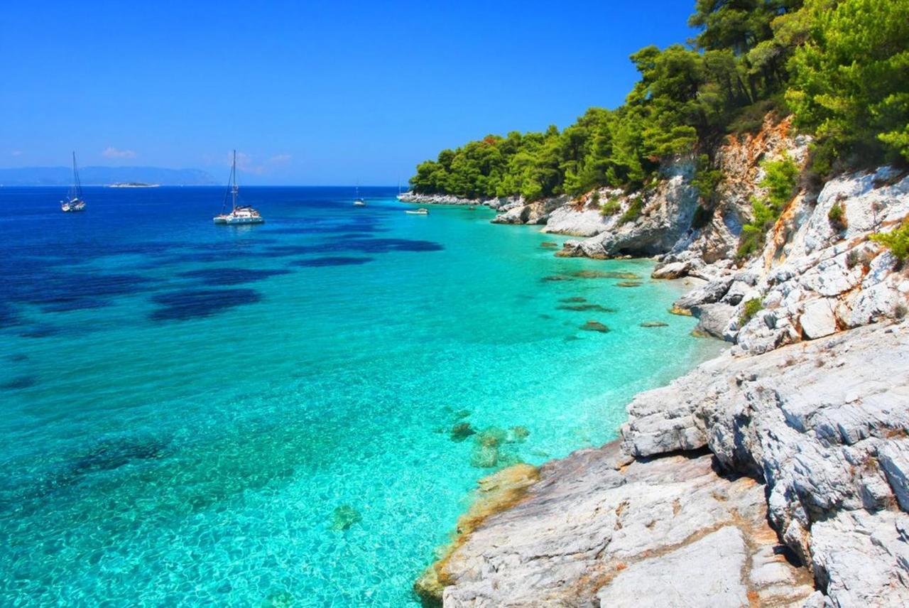 Villa Glysteri Panormos  Luaran gambar